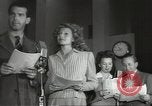 Image of Famous Hollywood personalities prepare for broadcast Hollywood Los Angeles California USA, 1943, second 4 stock footage video 65675060595