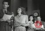 Image of Famous Hollywood personalities prepare for broadcast Hollywood Los Angeles California USA, 1943, second 5 stock footage video 65675060595
