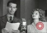 Image of Famous Hollywood personalities prepare for broadcast Hollywood Los Angeles California USA, 1943, second 12 stock footage video 65675060595