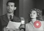 Image of Famous Hollywood personalities prepare for broadcast Hollywood Los Angeles California USA, 1943, second 13 stock footage video 65675060595