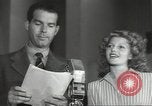 Image of Famous Hollywood personalities prepare for broadcast Hollywood Los Angeles California USA, 1943, second 17 stock footage video 65675060595