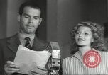 Image of Famous Hollywood personalities prepare for broadcast Hollywood Los Angeles California USA, 1943, second 18 stock footage video 65675060595