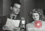 Image of Famous Hollywood personalities prepare for broadcast Hollywood Los Angeles California USA, 1943, second 24 stock footage video 65675060595