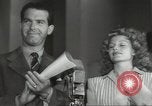 Image of Famous Hollywood personalities prepare for broadcast Hollywood Los Angeles California USA, 1943, second 27 stock footage video 65675060595