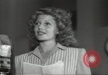 Image of Famous Hollywood personalities prepare for broadcast Hollywood Los Angeles California USA, 1943, second 35 stock footage video 65675060595