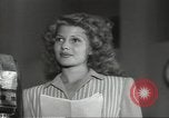 Image of Famous Hollywood personalities prepare for broadcast Hollywood Los Angeles California USA, 1943, second 37 stock footage video 65675060595