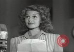 Image of Famous Hollywood personalities prepare for broadcast Hollywood Los Angeles California USA, 1943, second 42 stock footage video 65675060595