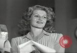 Image of Famous Hollywood personalities prepare for broadcast Hollywood Los Angeles California USA, 1943, second 46 stock footage video 65675060595