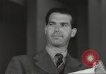 Image of Famous Hollywood personalities prepare for broadcast Hollywood Los Angeles California USA, 1943, second 59 stock footage video 65675060595