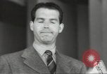 Image of Famous Hollywood personalities prepare for broadcast Hollywood Los Angeles California USA, 1943, second 60 stock footage video 65675060595