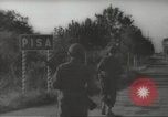 Image of Japanese American United States Army soldiers of 442nd  Livorno Italy, 1944, second 29 stock footage video 65675060596