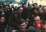 Image of Allied flyers escaped from Swiss internment Ambilly France, 1944, second 13 stock footage video 65675060613