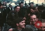 Image of Allied flyers escaped from Swiss internment Ambilly France, 1944, second 18 stock footage video 65675060613