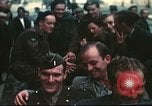 Image of Allied flyers escaped from Swiss internment Ambilly France, 1944, second 22 stock footage video 65675060613