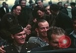 Image of Allied flyers escaped from Swiss internment Ambilly France, 1944, second 24 stock footage video 65675060613