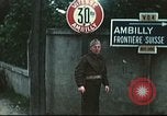 Image of Allied flyers escaped from Swiss internment Ambilly France, 1944, second 33 stock footage video 65675060613