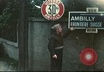 Image of Allied flyers escaped from Swiss internment Ambilly France, 1944, second 34 stock footage video 65675060613