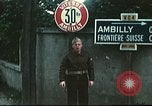 Image of Allied flyers escaped from Swiss internment Ambilly France, 1944, second 36 stock footage video 65675060613