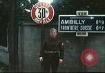 Image of Allied flyers escaped from Swiss internment Ambilly France, 1944, second 37 stock footage video 65675060613