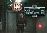 Image of Allied flyers escaped from Swiss internment Ambilly France, 1944, second 41 stock footage video 65675060613