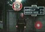 Image of Allied flyers escaped from Swiss internment Ambilly France, 1944, second 42 stock footage video 65675060613