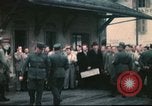 Image of Army Air Forces flyers repatriated from Swiss internment France, 1944, second 50 stock footage video 65675060615