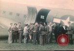 Immagine di Rimpatriata Army Air Forces aviatori Annecy Francia, 1944, secondo 56 filmato di repertorio 65675060617