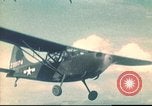 Image of L-5 Sentinel aircraft in Alpine region of France Annecy France, 1944, second 1 stock footage video 65675060620