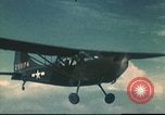 Image of L-5 Sentinel aircraft in Alpine region of France Annecy France, 1944, second 4 stock footage video 65675060620