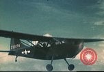 Image of L-5 Sentinel aircraft in Alpine region of France Annecy France, 1944, second 5 stock footage video 65675060620