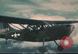 Image of L-5 Sentinel aircraft in Alpine region of France Annecy France, 1944, second 50 stock footage video 65675060620