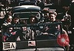 Image of American soldiers with local girls Lyon France, 1944, second 13 stock footage video 65675060621
