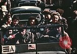 Image of American soldiers with local girls Lyon France, 1944, second 14 stock footage video 65675060621