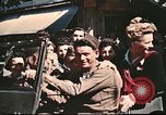 Image of American soldiers with local girls Lyon France, 1944, second 18 stock footage video 65675060621