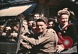 Image of American soldiers with local girls Lyon France, 1944, second 19 stock footage video 65675060621