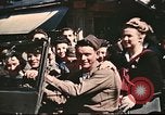 Image of American soldiers with local girls Lyon France, 1944, second 20 stock footage video 65675060621