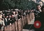 Image of American soldiers with local girls Lyon France, 1944, second 32 stock footage video 65675060621