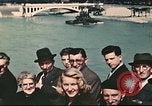 Image of American soldiers with local girls Lyon France, 1944, second 51 stock footage video 65675060621