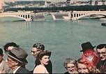 Image of American soldiers with local girls Lyon France, 1944, second 53 stock footage video 65675060621