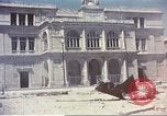 Image of damaged building Sicily Italy, 1943, second 7 stock footage video 65675060636
