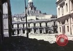 Image of damaged building Sicily Italy, 1943, second 21 stock footage video 65675060636