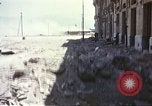 Image of damaged building Sicily Italy, 1943, second 25 stock footage video 65675060636