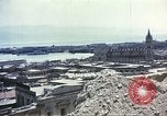 Image of damaged building Sicily Italy, 1943, second 32 stock footage video 65675060636
