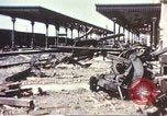 Image of railroad station Sicily Italy, 1943, second 8 stock footage video 65675060641