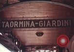 Image of railroad station Sicily Italy, 1943, second 11 stock footage video 65675060641