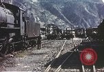 Image of railroad station Sicily Italy, 1943, second 14 stock footage video 65675060641