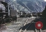 Image of railroad station Sicily Italy, 1943, second 16 stock footage video 65675060641