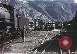 Image of railroad station Sicily Italy, 1943, second 19 stock footage video 65675060641