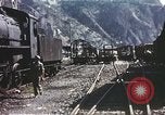 Image of railroad station Sicily Italy, 1943, second 21 stock footage video 65675060641