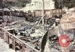 Image of railroad station Sicily Italy, 1943, second 37 stock footage video 65675060641